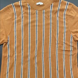 Men’s Sandro Camel Knit Mustard Sweater